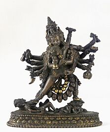 Sri Cakrasamvara and Vajravarahi