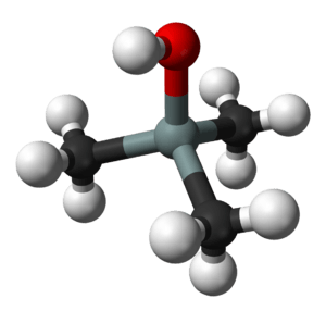 Trimethylsilanol-3D-balls