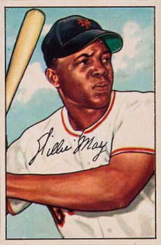 1952 Bowman Willie Mays