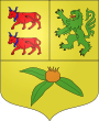 Blason ville fr Mesplède (Pyrénées-Atlantiques)