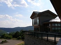 Bull Shoals-White River State Park visitor center view