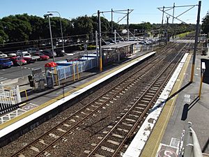 Burpengary Railway Station, Queensland, July 2012