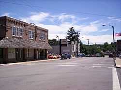 Downtown Butler on Main Street in 2008