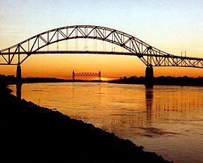 Cape Cod Bourne Bridge and Railroad Bridge.jpg