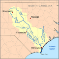 Capefearrivermap