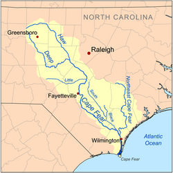 Capefearrivermap