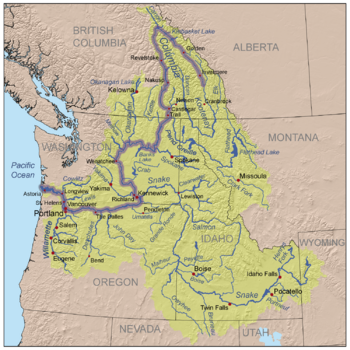 Columbiarivermap