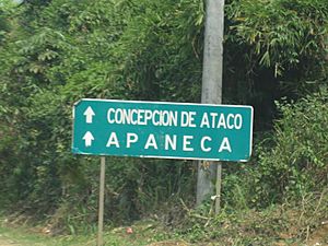 Concepcion de Ataco Sign