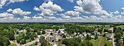 Hartford, Ohio aerial view