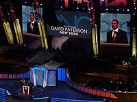 David Paterson DNC 2008