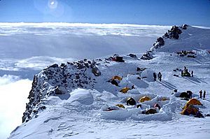 Denali high camp