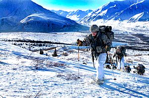 Fort Richardson Snowshoeing