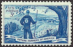 Future Farmers FFA U.S. Stamp