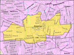 U.S. Census map