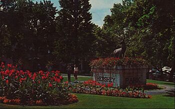 Hersheypark entrance 1961