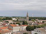 Lesparre-Médoc vue sur eglise