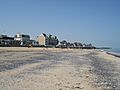 Lion-sur-Mer Digue vue de la plage