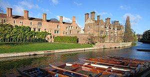 Magdalene College on the River Cam