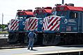 Metra Trains at Waukeegan