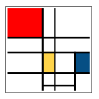 Mondrian lookalike