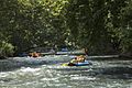 RAFTING ON THE JORDAN RIVER