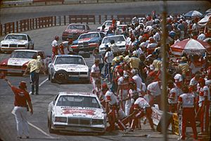 RichmondInternationalRacewayHalfMilePitLane1985