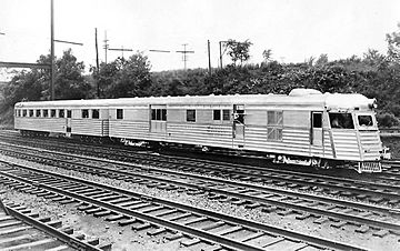 Texas and Pacific Silver Slipper at Budd factory 1933