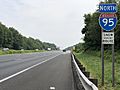 2021-07-26 12 22 21 View north along Interstate 95 (John F. Kennedy Memorial Highway) just north of exit 93 in Blythedale, Cecil County, Maryland