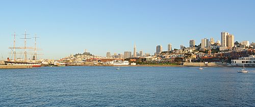 Aquatic Cove Cityscape San Francisco