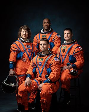 Artemis 2 Crew Portrait