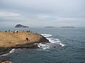 Chafarinas desde el cabo de Agua