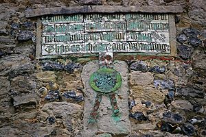 Cooling Castle Inscription - geograph.org.uk - 169842