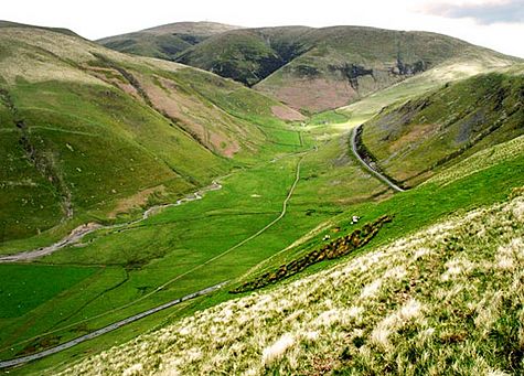 Dalveen Pass from Capel Hill