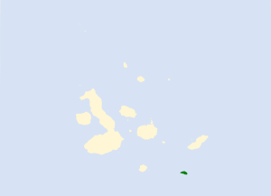 Geospiza conirostris map.svg