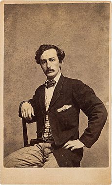 John Wilkes Booth CDV by Black & Case