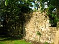 Kilmaurs Place, courtyard wall