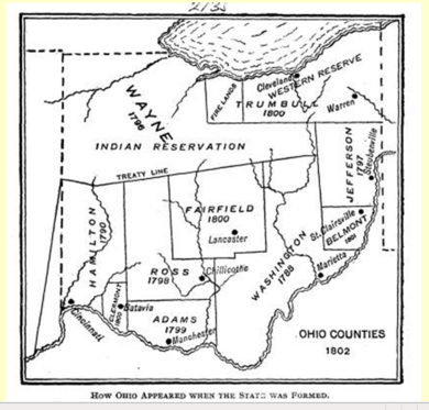 Ohio Counties 1802