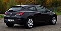 Opel Astra GTC 1.4 Turbo ecoFLEX Edition (J) – Heckansicht, 20. Oktober 2012, Heiligenhaus