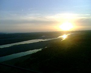 Ravi River at Pathankot