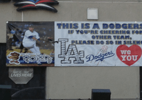 Ryu Hyun Jin Banner in LA Koreatown