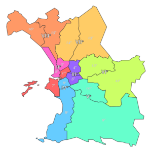 Secteurs Arrondissements Marseille