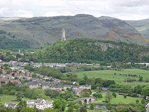 Stirling with Wallace-Monument