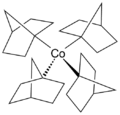 Tetrakis(1-norbornyl)cobalt(IV)
