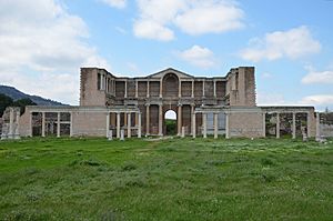 The Bath-Gymnasium complex at Sardis, late 2nd - early 3rd century AD, Sardis, Turkey (17098680002)