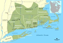 Tribal Territories Southern New England