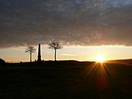 Werneth Low Sunrise - geograph.org.uk - 952978