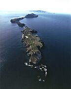 Anacapa Island aerial view