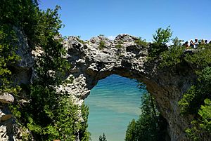 Arch Rock-Mackinac Island