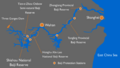 Baiji conservation efforts map