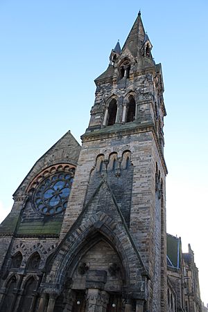 Barclay Bruntsfield Church spire, Edinburgh